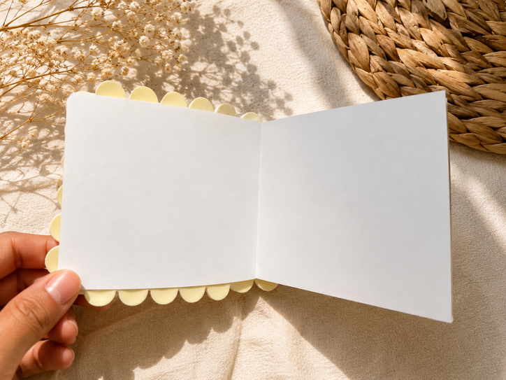 Cute Biscuit Shape Mini Notebook | Pocket Memo Pad for Notes & Gifts