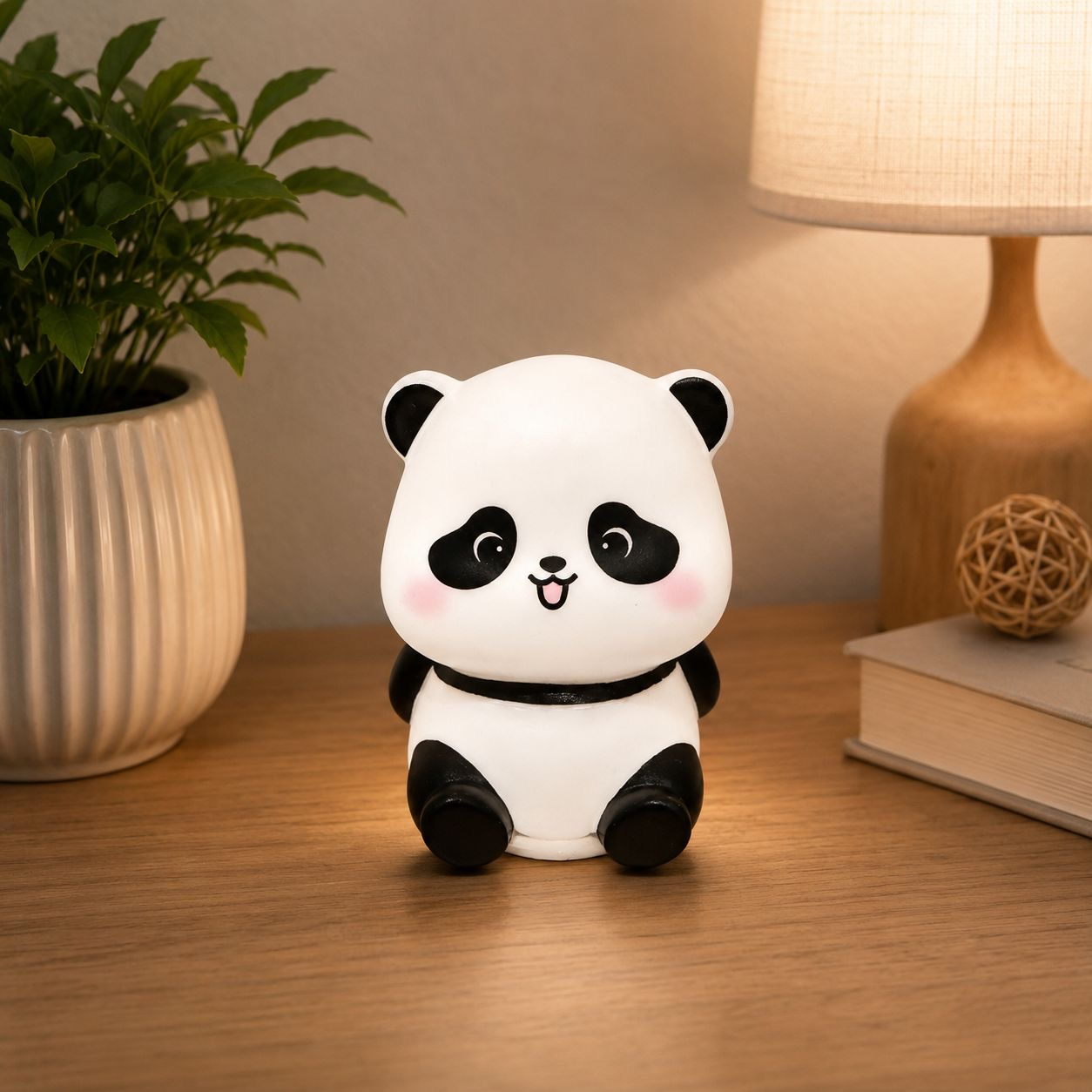 Cute Panda LED Night Light – Color Changing Bedside Lamp for Kids & Home Decor