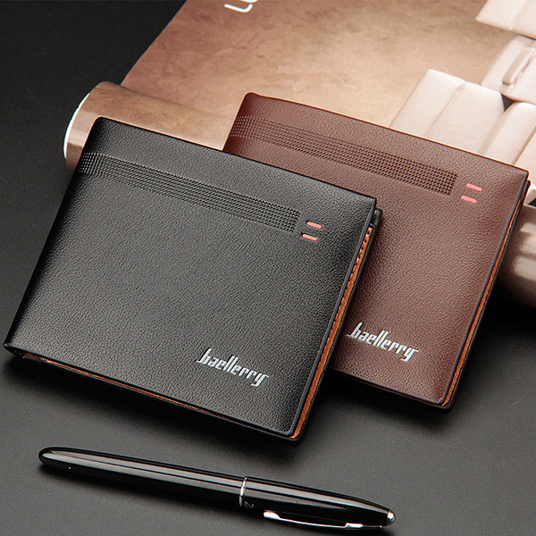 Premium Men's PU Leather Bifold Wallet | Stylish & Durable Wallet for Men